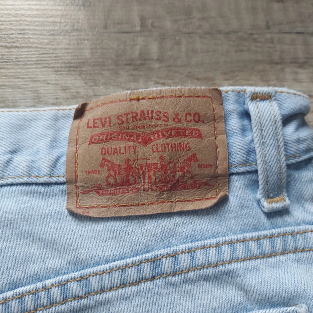 Vintage Levis High Waist Denim Shorts